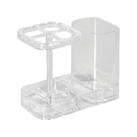 Interdesign iDesign Clear Cosmetic Organizer 4.25 in. H X 3 in. W X 5.6 in. D 43430